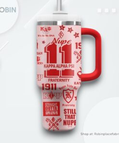 Kappa Alpha Psi Custom Stanley Tumbler 40oz