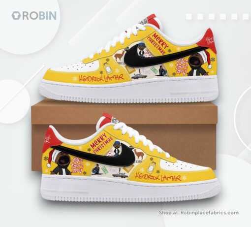 Kendrick Lamar Merry Christmas Special Edition Nike Air Force 1 Sneaker