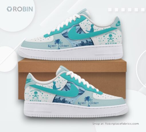 Kenny Chesney No Shoes Nation Nike Air Force 1 Sneaker