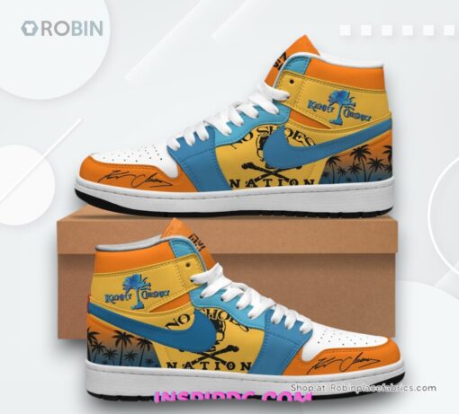 Kenny Chesney No Shoes Nation Nike Air Jordan 1 Sneakers