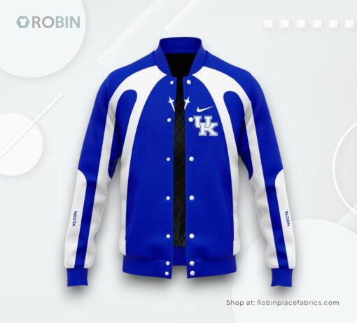 Kentucky Wildcats New Drake x Nocta Gear Varsity Jacket