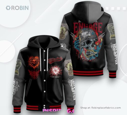 Killswitch Engage Special Edition Hooded Varsity Jacket