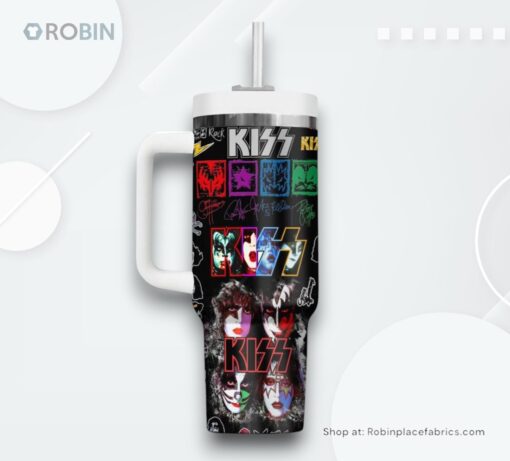 Kiss Band 2025 Stanley Tumbler Cup