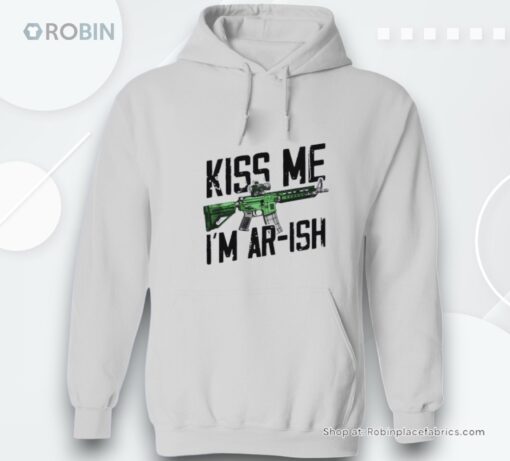 Kiss Me I’m Ar Ish Gun St. Patrick’s Day Shirt