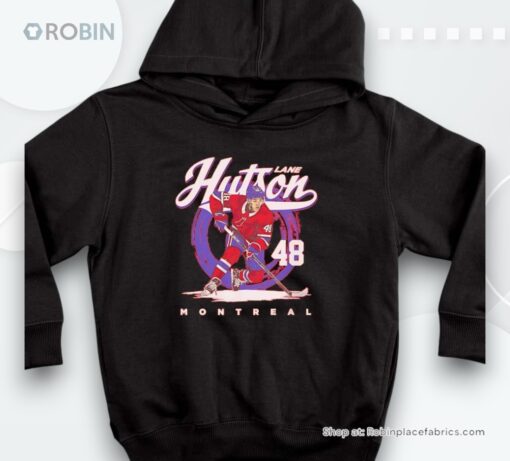 Lane Hutson Montreal Hockey Brush Shirt