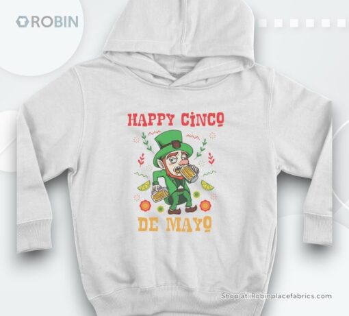 Leprechaun Drunk Happy Cinco De Mayo St Patricks Day Shirt