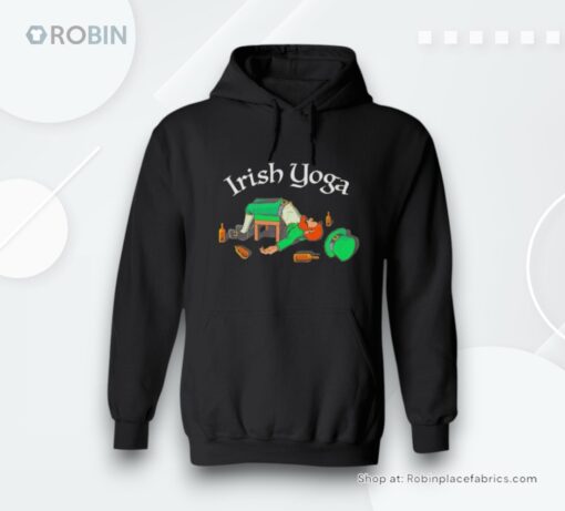 Leprechaun Drunk Irish Yoga St Patrick’s Day Shirt