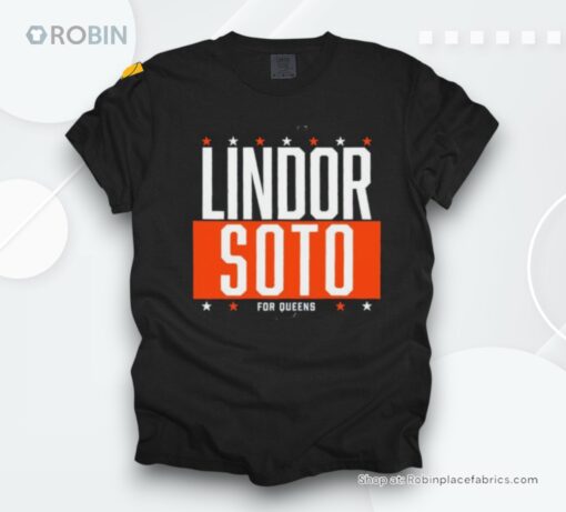 Lindor Soto For Queens Stars Shirt