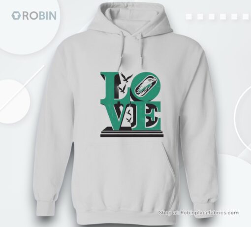 Love Statue Eagles Philly City Shirt