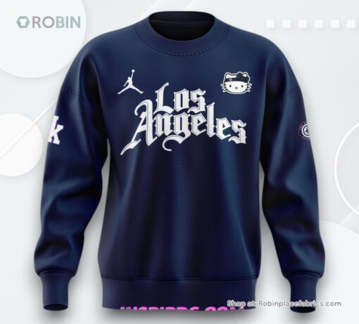 Los Angeles Clippers Hello Kitty Night Limited Sweatshirt, Sweater