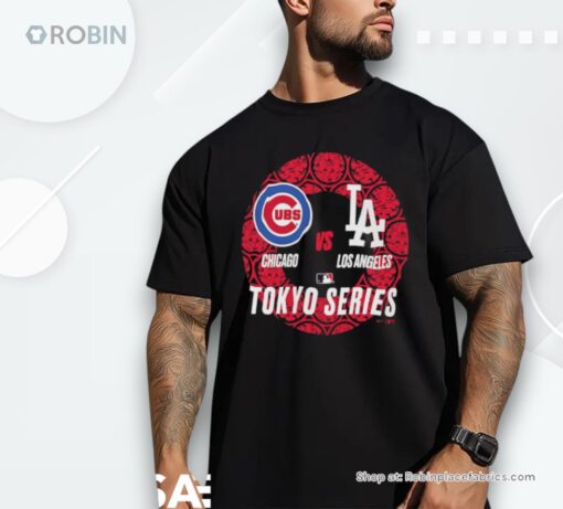 Los Angeles Dodgers Vs. Chicago Cubs 2025 Mlb World Tour Tokyo Series Shirt