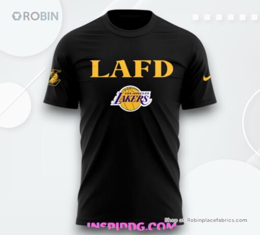 Los Angeles Lakers LAFD 2025 Shirt