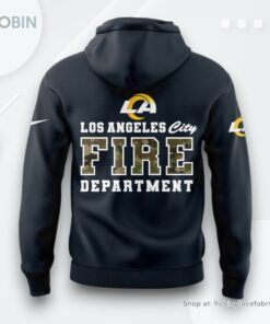 Los Angeles Rams Fire Department Camo Hoodie