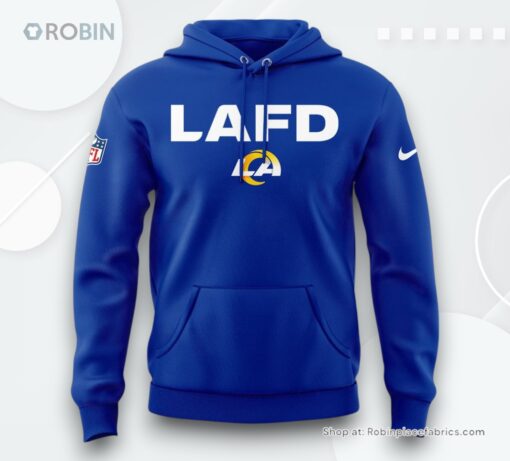 Los Angeles Rams LAFD 2025 NFL Hoodie