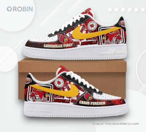 Louisville Cardinals Forever Limited Edition Nike Air Force 1 Sneaker