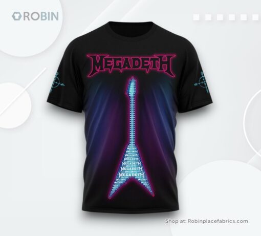 Megadeth Cyber Army Special Edition Shirt