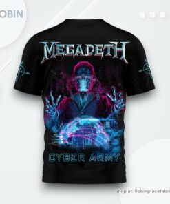 Megadeth Cyber Army Special Edition Shirt