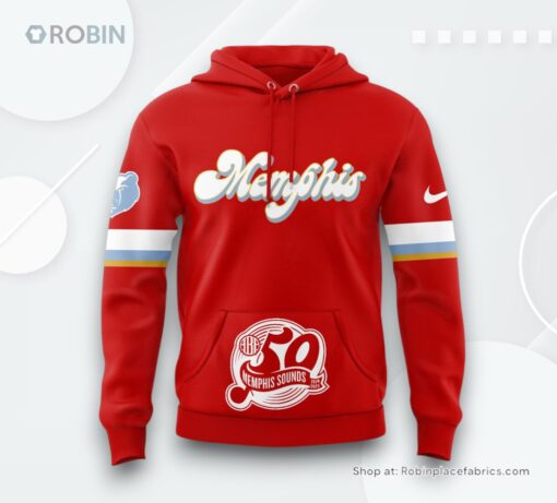 Memphis Grizzlies 50th Anniversary Special Hoodie