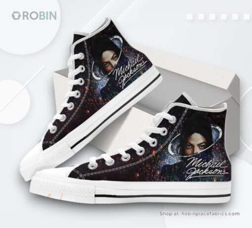 Michael Jackson Legends Limited Edition Converse Canvas Shoes