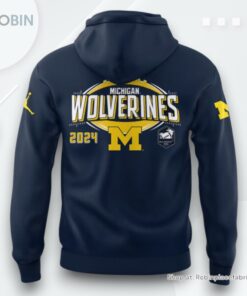 Michigan Wolverines ReliaQuest Bowl Champions 2024 Hoodie