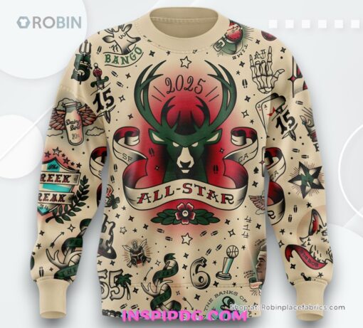 Milwaukee Bucks All Star 2025 Special Sweatshirt, Sweater