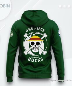 Milwaukee Bucks x One Piece Special Edition Hoodie