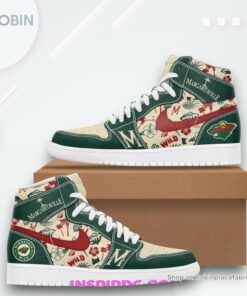 Minnesota Wild Margaritaville Night Limited Edition Nike Air Jordan 1 Sneakers Minnesota Wild Margaritaville Night Limited Edition Nike Air Jordan 1 Sneakers