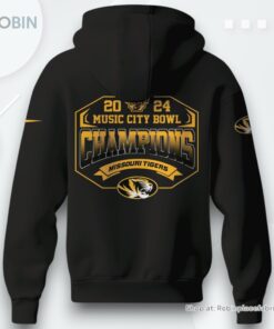 Missouri Tigers NCAA Music City Bowl Champions 2024 Hoodie