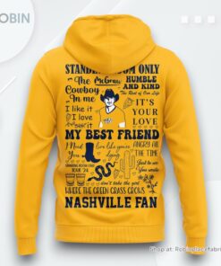 Nashville Predators Tim McGraw Music City Hockey Hoodie