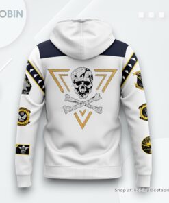 Navy Midshipmen Armed Forces Bowl Champions 2024 White Hoodie