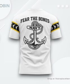 Navy Midshipmen Fear The Bones Limited Edition Shirt