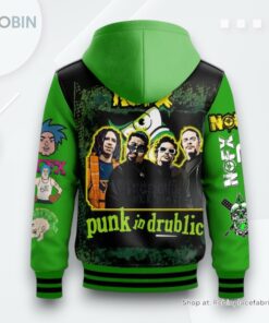 NOFX Punk In Drublic Hooded Varsity Jacket