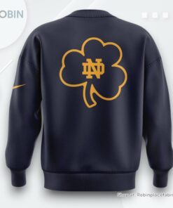 Notre Dame Coach Marcus Freeman Clover Sweatshirt, Sweater Notre Dame Coach Marcus Freeman Clover Sweatshirt, Sweater