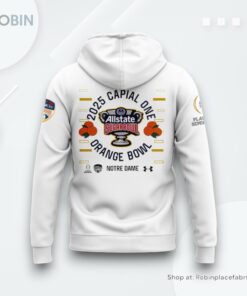 Notre Dame Fighting Irish All State Sugar Bowl 2025 Hoodie Notre Dame Fighting Irish All State Sugar Bowl 2025 Hoodie