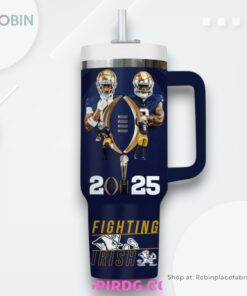 Notre Dame Fighting Irish Capital One Orange Bowl 2025 Stanley Tumbler Cup