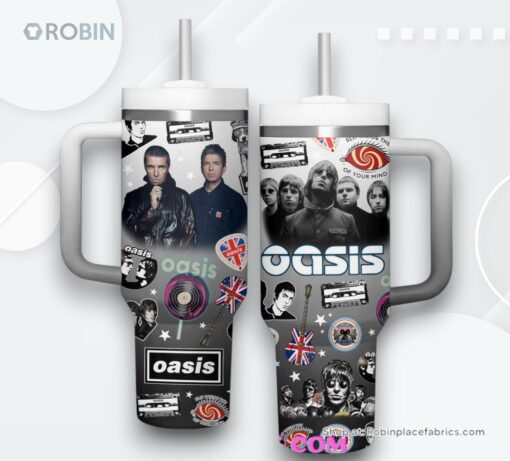 Oasis Rock Band Stanley Tumbler Cup