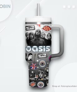 Oasis Rock Band Stanley Tumbler Cup Oasis Rock Band Stanley Tumbler Cup
