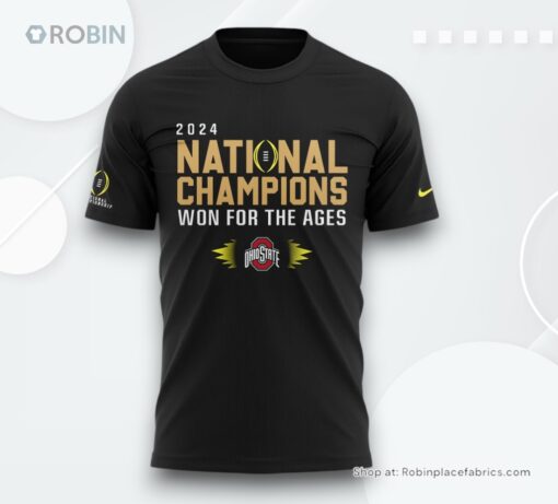 Ohio State Buckeyes 2024 National Champions Won For The Ages Shirt