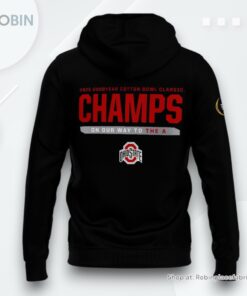 Ohio State Buckeyes 2025 Goodyear Cotton Bowl Classic Champs Hoodie
