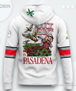 Ohio State Buckeyes Duck Hunt in Pasadena 2025 Hoodie Ohio State Buckeyes Duck Hunt in Pasadena 2025 Hoodie