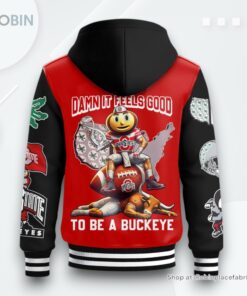 Ohio State Cotton Bowl 2025 Hooded Varsity Jacket Ohio State Cotton Bowl 2025 Hooded Varsity Jacket