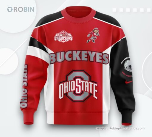 Ohio State Football 2024 College Football Playoff National Champions Limited Sweatshirt, Sweater