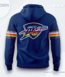 Oklahoma City Thunder PRIDE NIGHT Special Hoodie Oklahoma City Thunder PRIDE NIGHT Special Hoodie