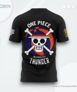 Oklahoma City Thunder x One Piece Luffy Gear 5 Shirt Oklahoma City Thunder x One Piece Luffy Gear 5 Shirt