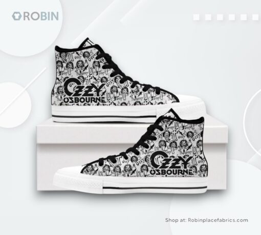 Ozzy Osbourne Limited Edition Converse Canvas Shoes