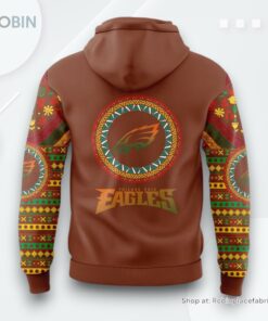 Philadelphia Eagles Black History Month 2025 Orange Hoodie Philadelphia Eagles Black History Month 2025 Orange Hoodie