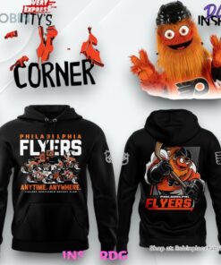 Philadelphia Flyers Gritty’s Chaos Corner Special Black Hoodie