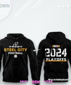 Pittsburgh Steelers City Football 2024 Playoffs Nike Hoodie Pittsburgh Steelers City Football 2024 Playoffs Nike Hoodie