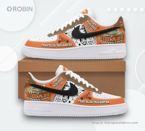 Post Malone x Jelly Roll Big Ass Stadium Tour Nike Air Force 1 Sneaker