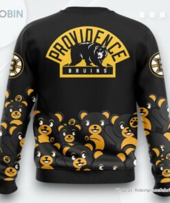 Providence Bruins Teddy Bear Black Sweatshirt, Sweater